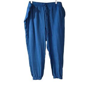 JOHNNY WAS Alice Jogger - Mykonos Blue - sz XL